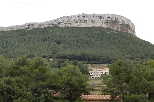 Rando du 13/01/004. Couronne Charlemagne vue de Cassis