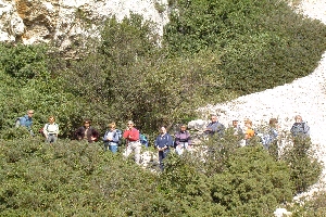 Rando du 13/04/04. En route vers Callelongue.