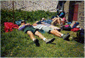 Randonneurs en plein effort!